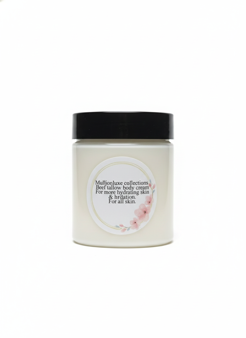 Beef tallow body and face cream- 4oz