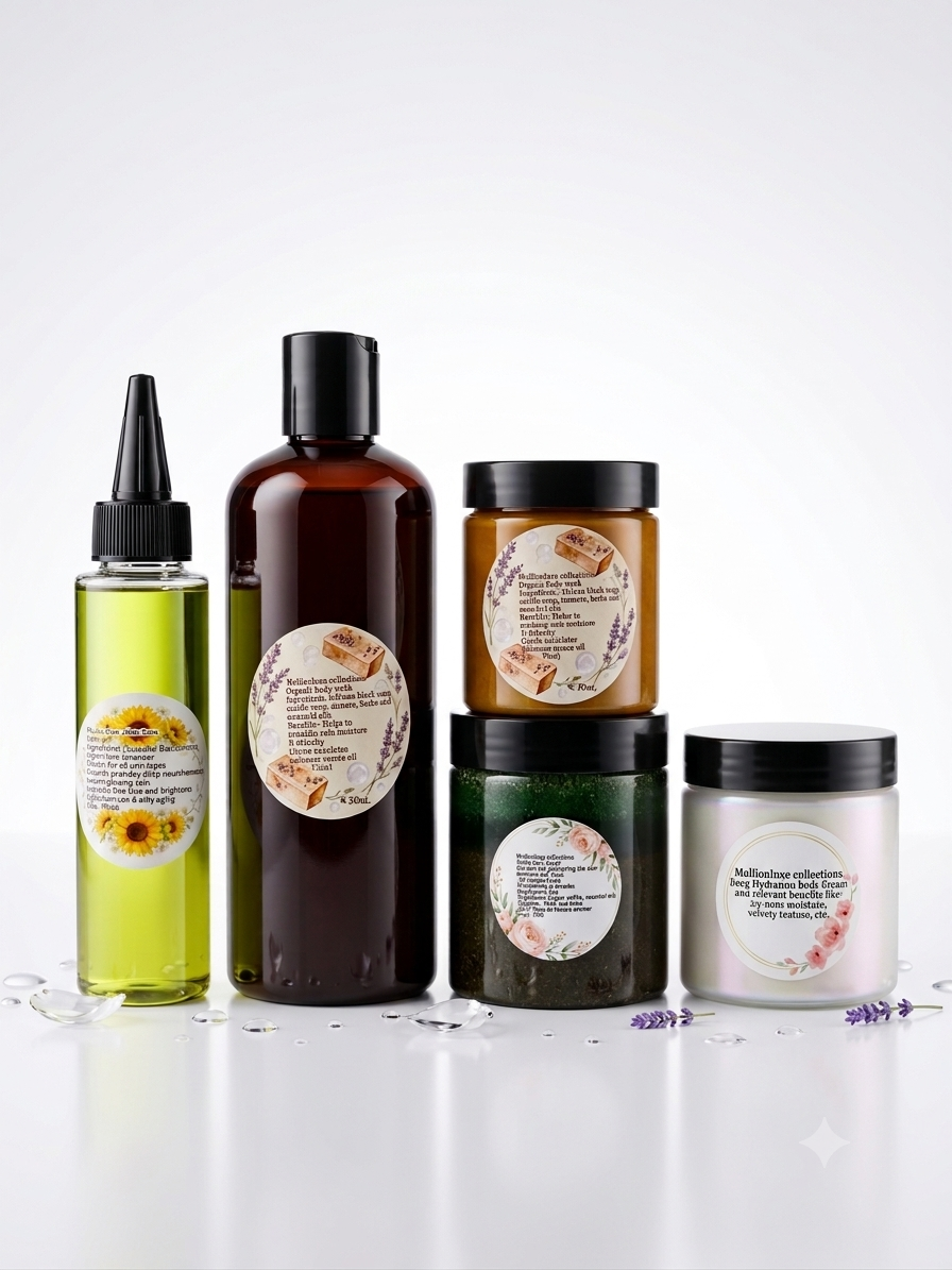 Organic skincare bundle
