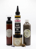 Ayurvedic Hair and Beard Starter Pack – 4 Pieces